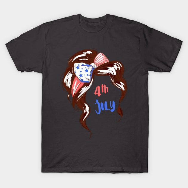 4th july T-Shirt by MiMi-JK